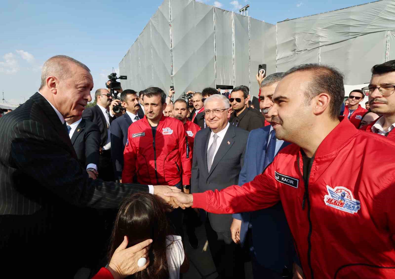 CUMHURBAŞKANI RECEP TAYYİP ERDOĞAN, “HER GEÇEN YIL KATILIMCI VE ZİYARETÇİ