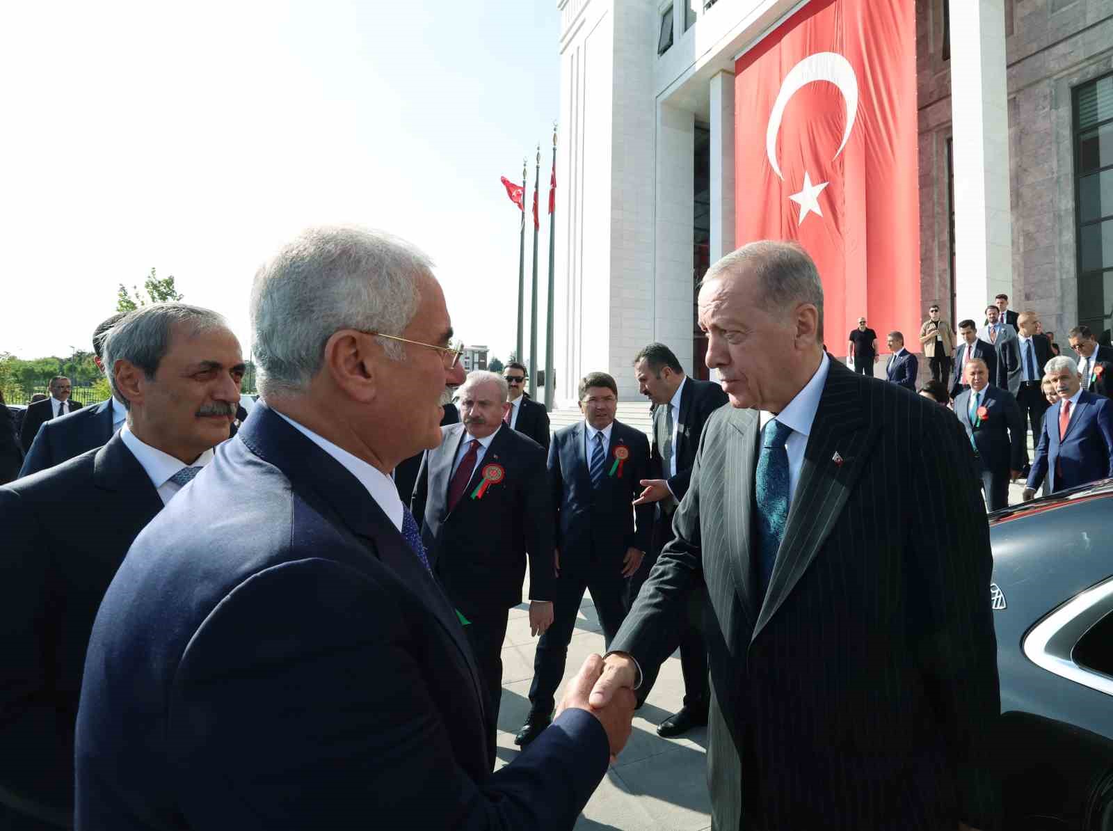 CUMHURBAŞKANI RECEP TAYYİP ERDOĞAN, YARGITAY BAŞKANLIĞINDA GERÇEKLEŞEN 2023-2024 ADLİ YIL