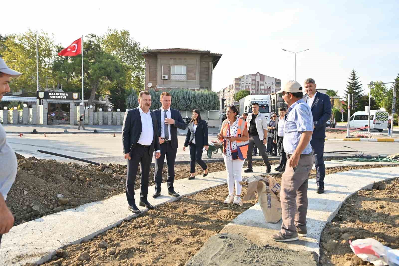 CUMHURİYET MEYDANINA PEYSAJ ÇALIŞMASI
