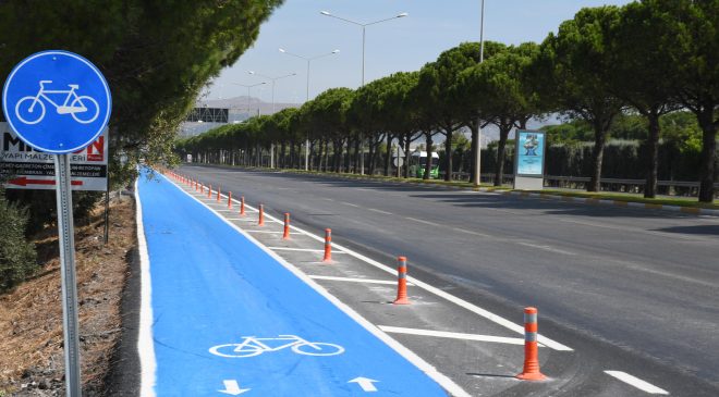 Büyükşehir’den Değirmen Boğazı’na bisiklet yolu
