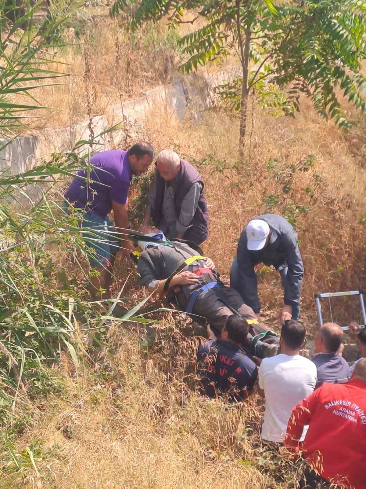 ERDEK'TE TRAKTÖR KAZASINDA 1 KİŞİ YARALANDI