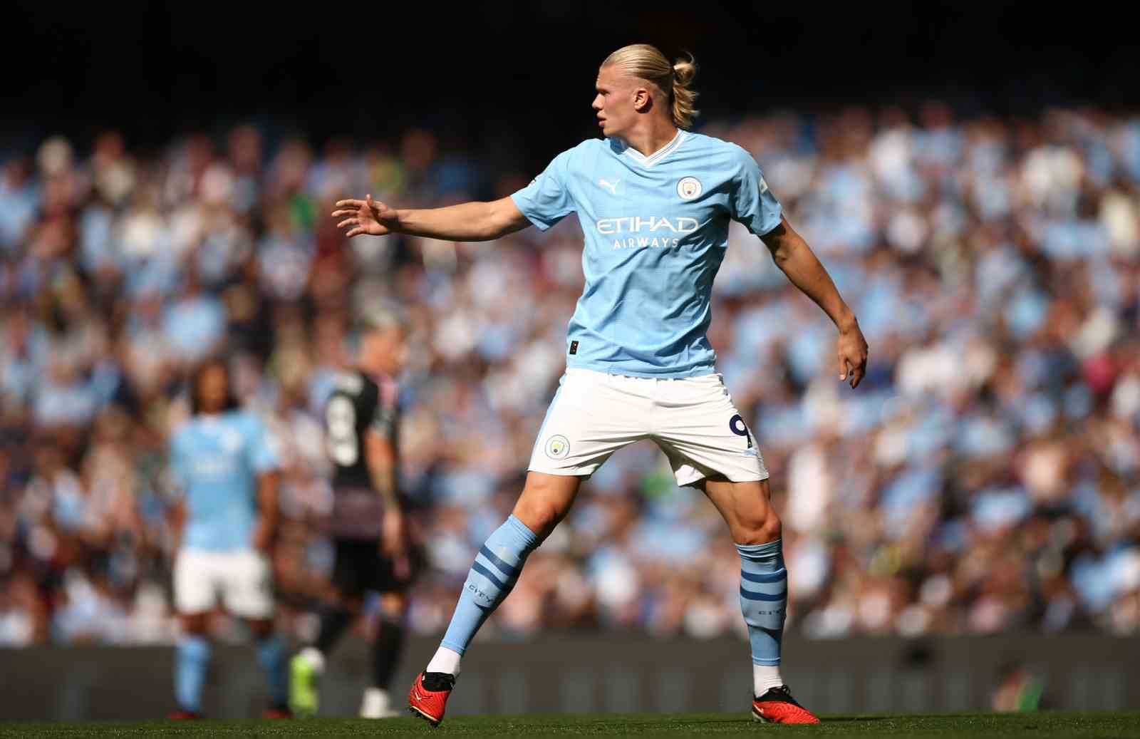 MANCHESTER CİTY’NİN 23 YAŞINDAKİ NORVEÇLİ SANTRFORU ERLİNG HAALAND, BU SEZON