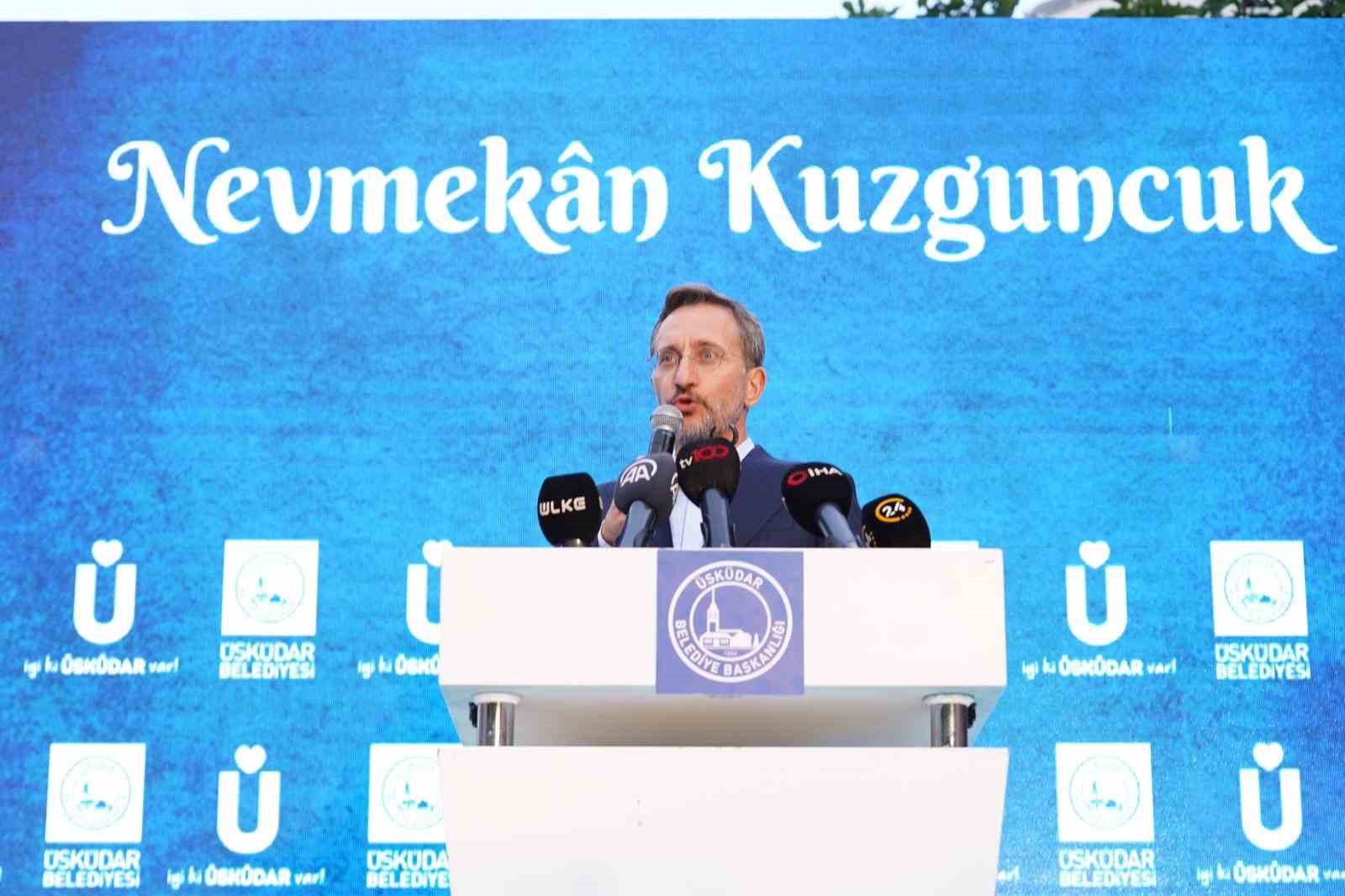 FAHRETTİN ALTUN: İDDİALI, DIŞA AÇIK BİR TÜRKİYE VAR