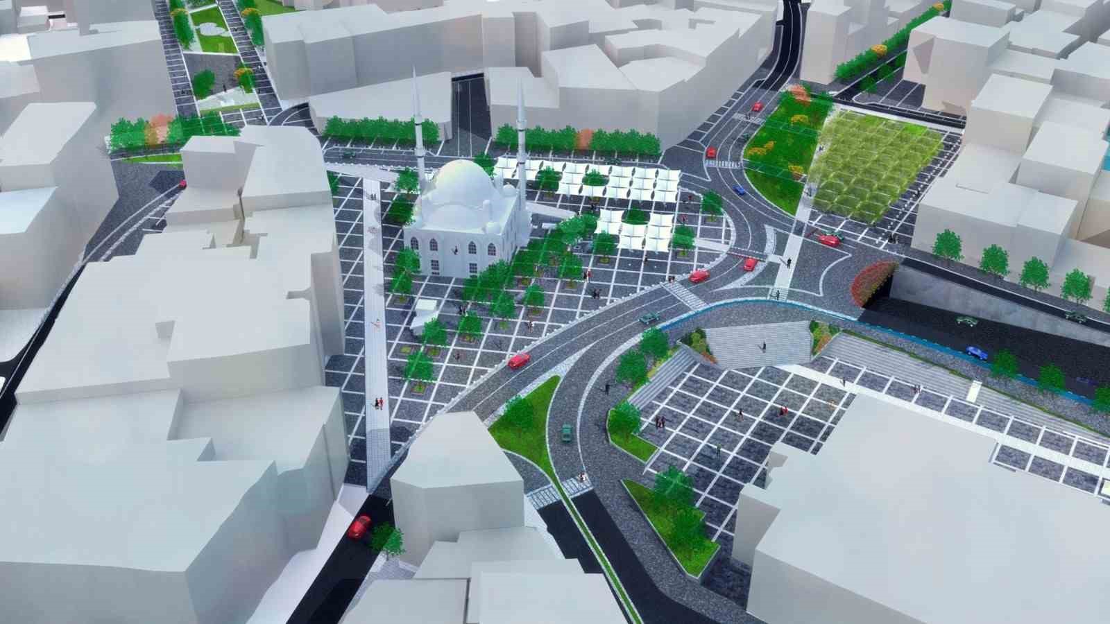 GAZİOSMANPAŞA BELEDİYESİ TARAFINDAN MEYDAN DÜZENLEMESİ HAKKINDA YAZILI AÇIKLAMA YAPILDI