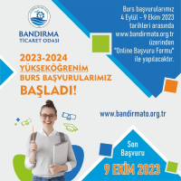 Bandırma Ticaret Odası burs başvuruları başladı