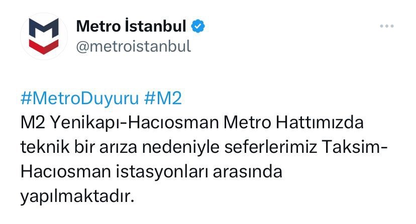 İstanbul’da metro bozuldu vatandaşlar raylarda yürüdü YENİKAPI-HACIOSMAN METRO HATTINDA YAŞANAN TEKNİK ARIZA NEDENİYLE SEFERLER AKSADI. METRO