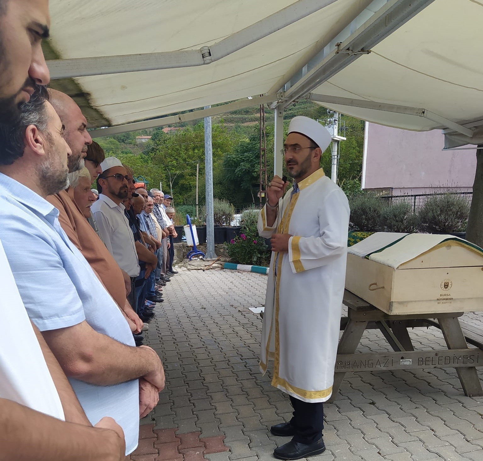 FİKRET ERDEMİR İÇİN CENAZE TÖRENİ DÜZENLENDİ
