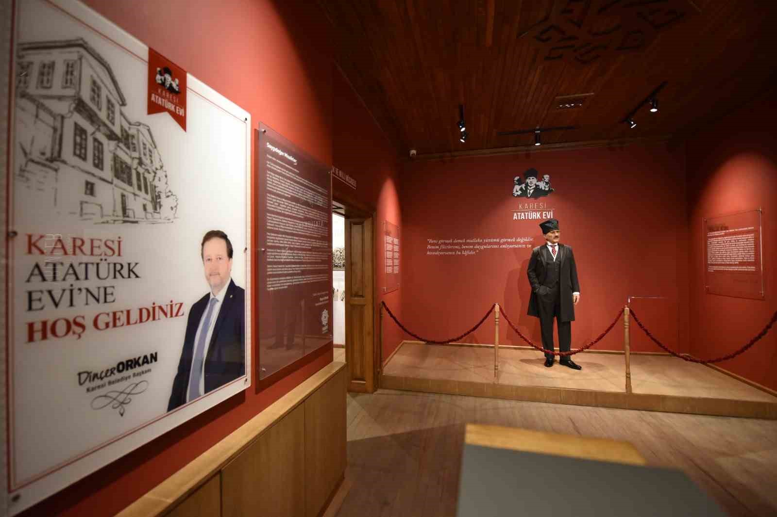 Karesi Atatürk Evi’ne özel ilgi KARESİ ATATÜRK EVİ’NE ÖZEL İLGİ