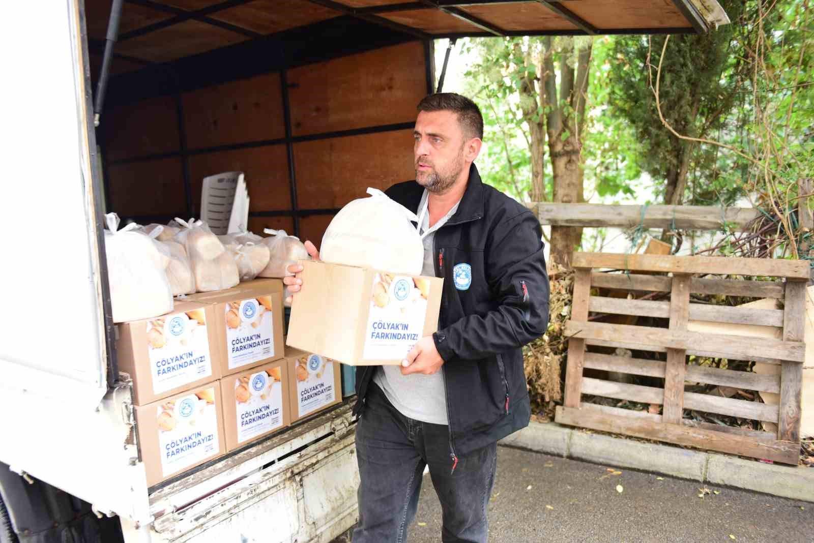 KESTEL BELEDİYESİ, GLUTEN İÇEREN BESİNLERE ALERJİSİ OLAN ÇÖLYAK HASTALARINA, ONLARIN
