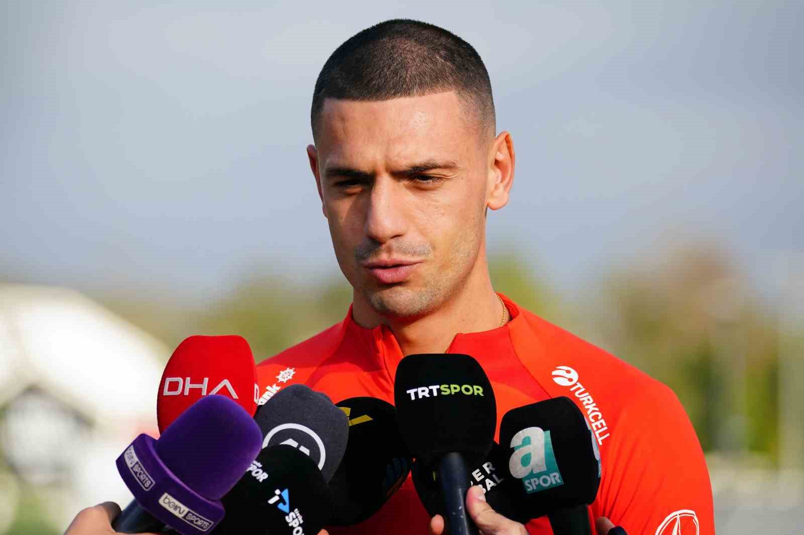 MİLLİ TAKIM KAMPINDA AÇIKLAMALARDA BULUNAN MERİH DEMİRAL, “MİLLİ TAKIM BENİM