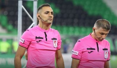 Bandırmaspor maçının hakemi açıklandı