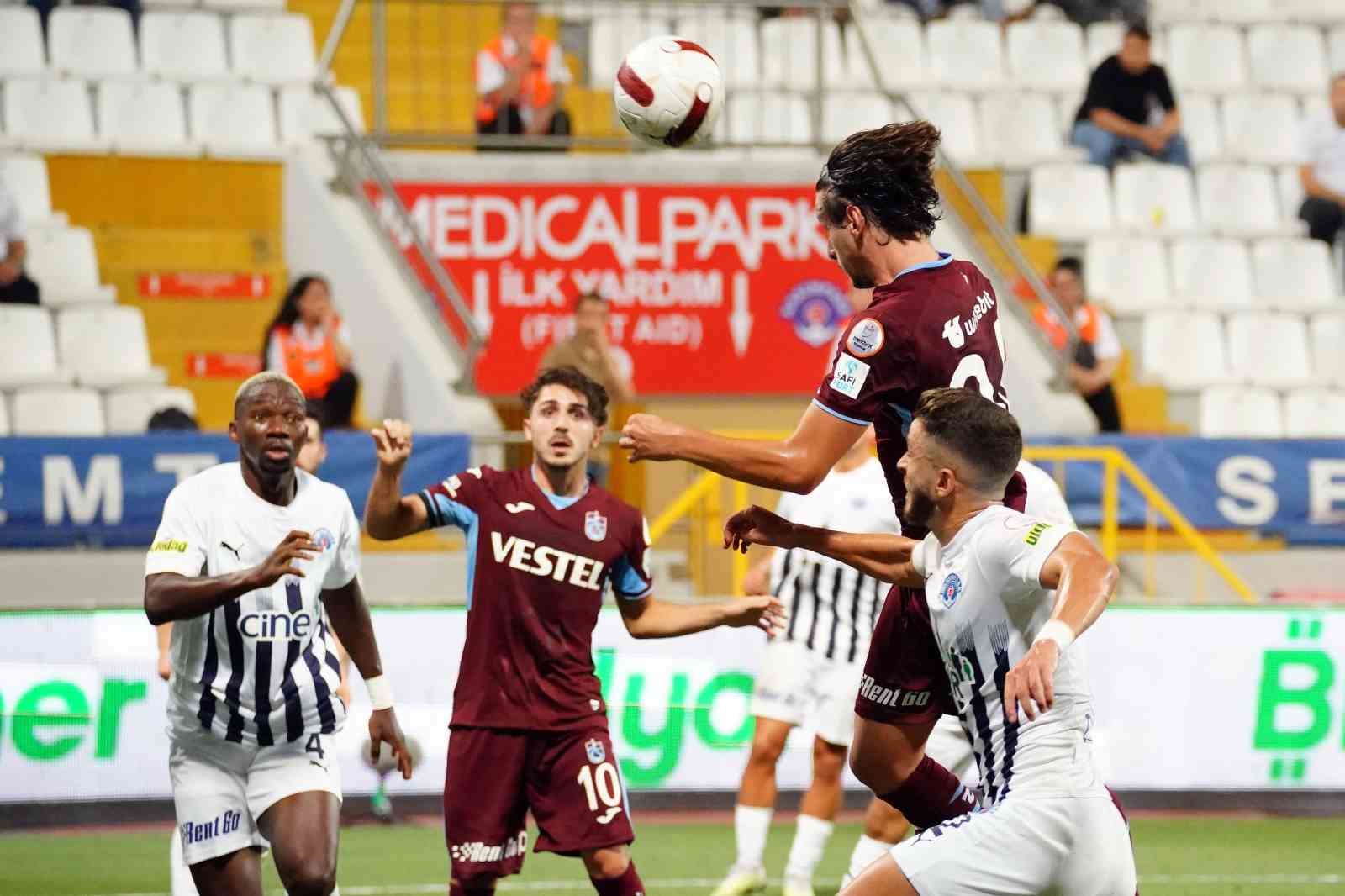 TRENDYOL SÜPER LİG’İN 4. HAFTASINDA KASIMPAŞA, EVİNDE TRABZONSPOR İLE KARŞILAŞIYOR.