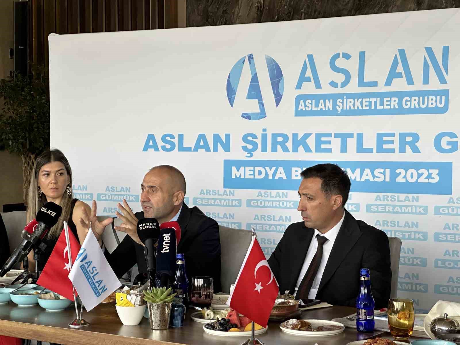 TÜRKİYE’Yİ ÜRETİM ÜSSÜ YAPMA AMACIYLA FAALİYETLERİNİ SÜRDÜREN ASLAN ŞİRKETLER GRUBU
