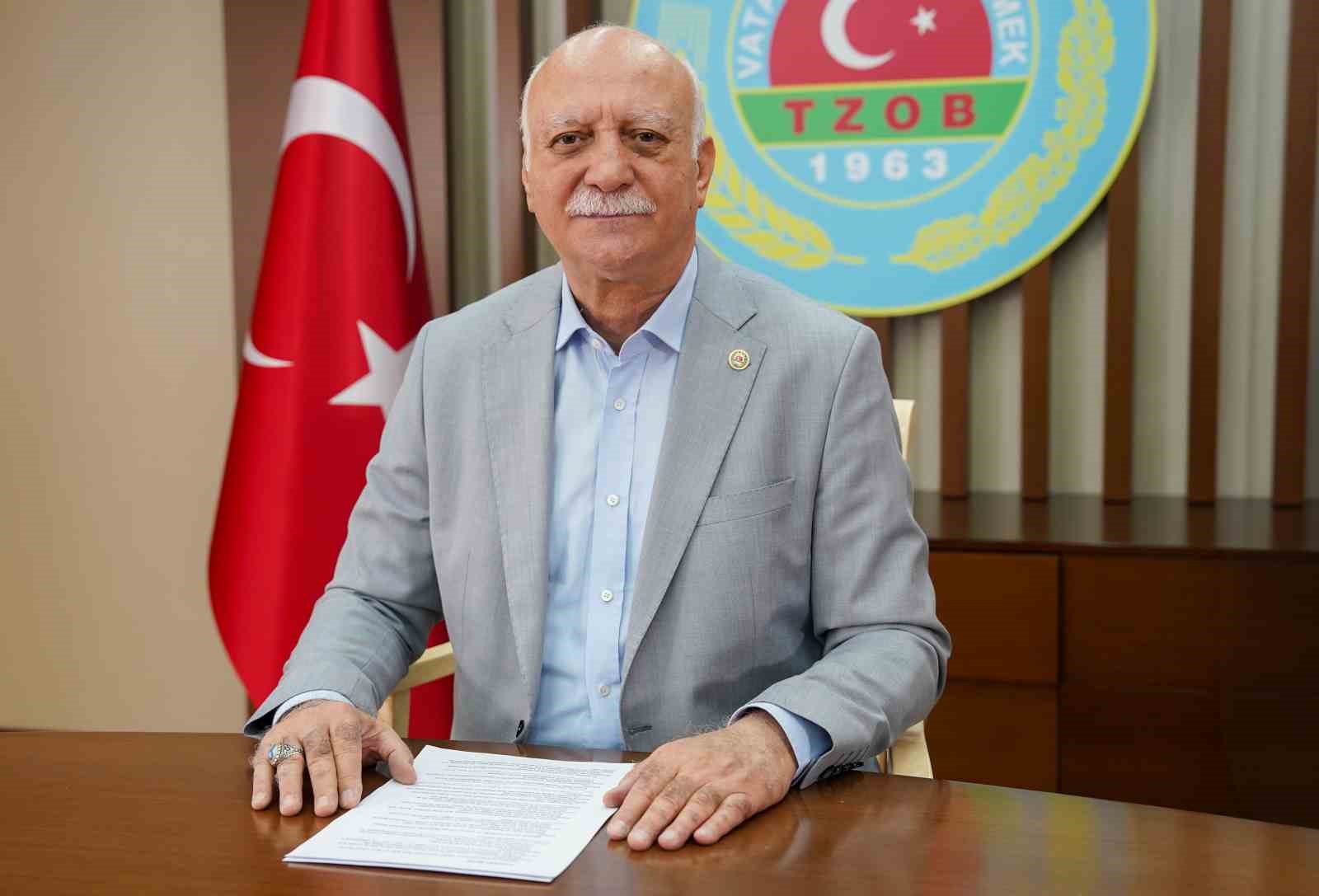TÜRKİYE ZİRAAT ODALARI BİRLİĞİ GENEL BAŞKANI ŞEMSİ BAYRAKTAR, AĞUSTOS AYI