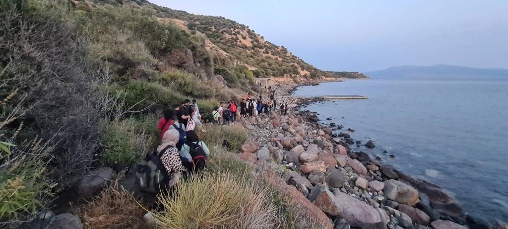 ÇANAKKALE’NİN AYVACIK İLÇESİNDEN YASA DIŞI YOLLARLA YUNANİSTAN’IN MİDİLLİ ADASI’NA GEÇİŞ
