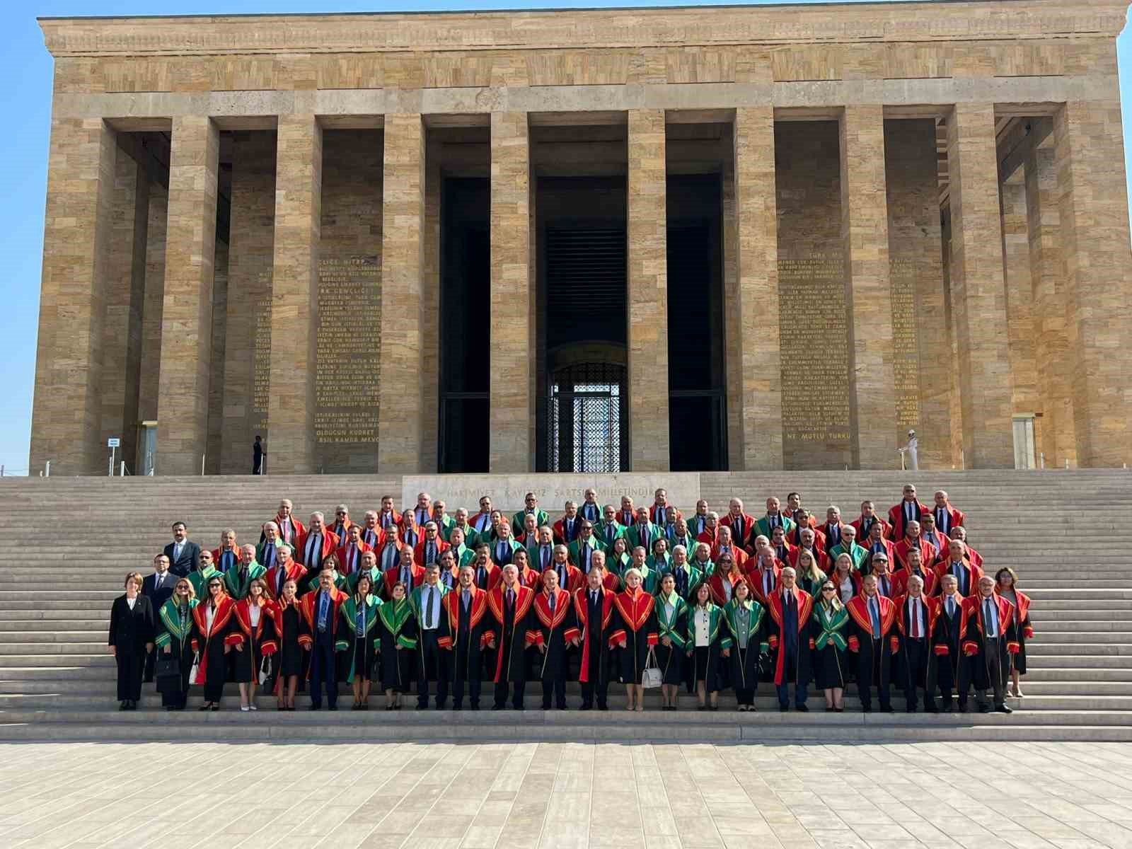 YARGITAY BAŞKANI MEHMET AKARCA BAŞKANLIĞINDAKİ HEYET, 2023-2024 ADLİ YIL AÇILIŞI