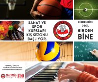 Susurluk Belediyesi tarafından Sanat ve Spor Kursları kış sezonunun başladığı