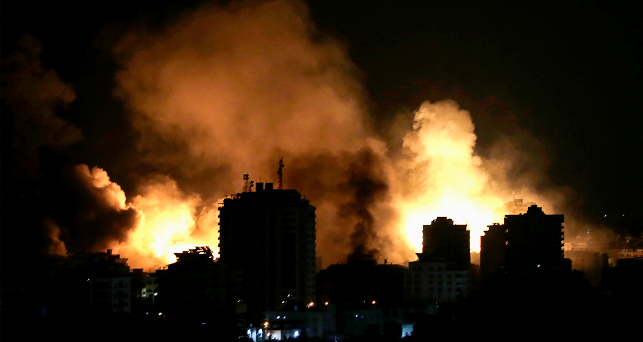 İsrail ordusu gece boyu Gazze Şeridi’ndeki Bayt Hanun’da 80’den fazla