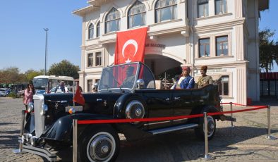 Atatürk’ün makam aracı Bandırma’da 