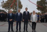 Bandırma’da, 19 Ekim Muhtarlar Günü dolayısıyla kutlama töreni gerçekleştirildi. Törene;