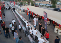 Adanalı kebapçı, Cumhuriyet’in 100. yılı nedeniyle tek şişte 100 metrelik