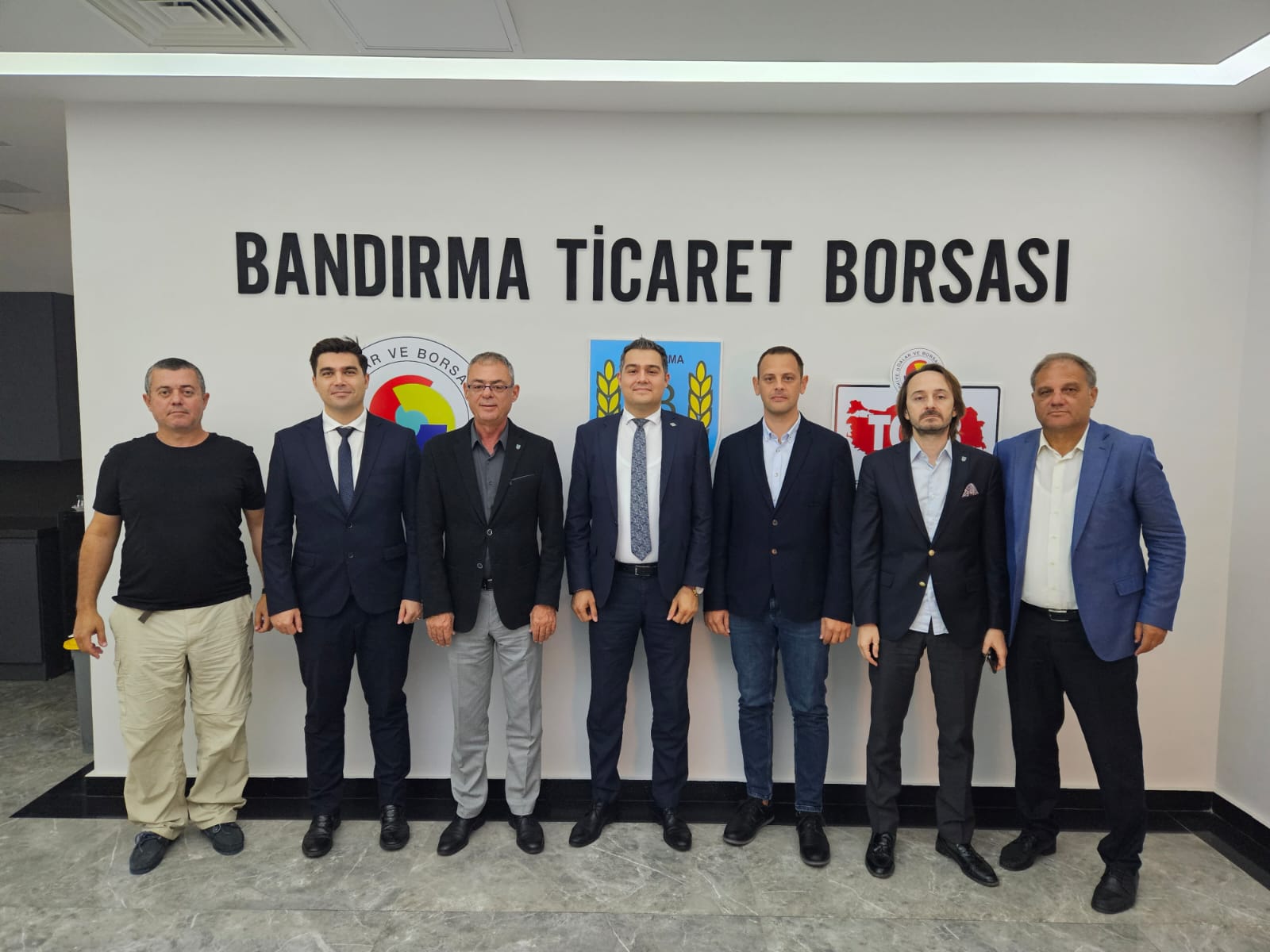 Eximbank Bölge Yöneticileri BTB ile görüştü Bandırma Ticaret Borsası (BTB), Türk Eximbank Marmara ve Ege Bölgesi