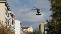 Jandarma helikopterinden müthiş gösteri