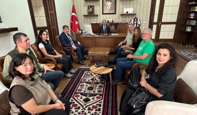 Avrupa Konseyi Uzmanları ve Doğa Koruma Müdürü, Bandırma Kaymakamı’nı ziyaret etti