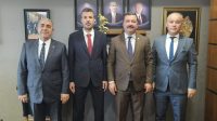 MHP İl Başkanı Niyazi Tunç beraberinde Teşkilat Başkanı Erdal Çalt