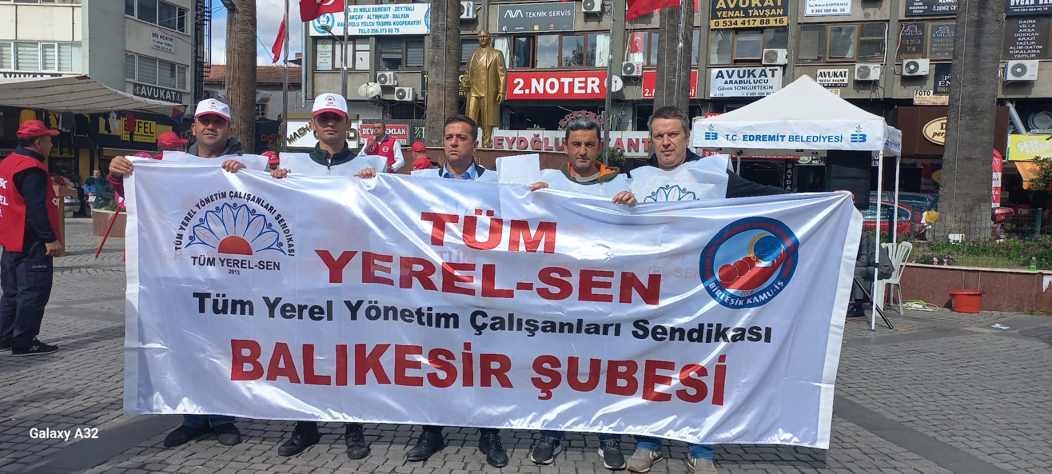 Tüm Yerel Yönetim Çalışanları Sendikası Balıkesir Şubesi (Tüm-Yerel-Sen) ile DİSK’e