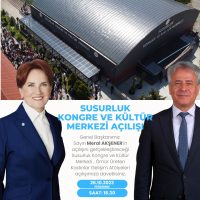 İYİ Parti Genel Başkanı Meral Akşener, Susurluk’a gelerek bir dizi
