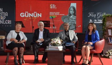 Bandırmalı yazarlar kitapların büyülü dünyasını anlattı