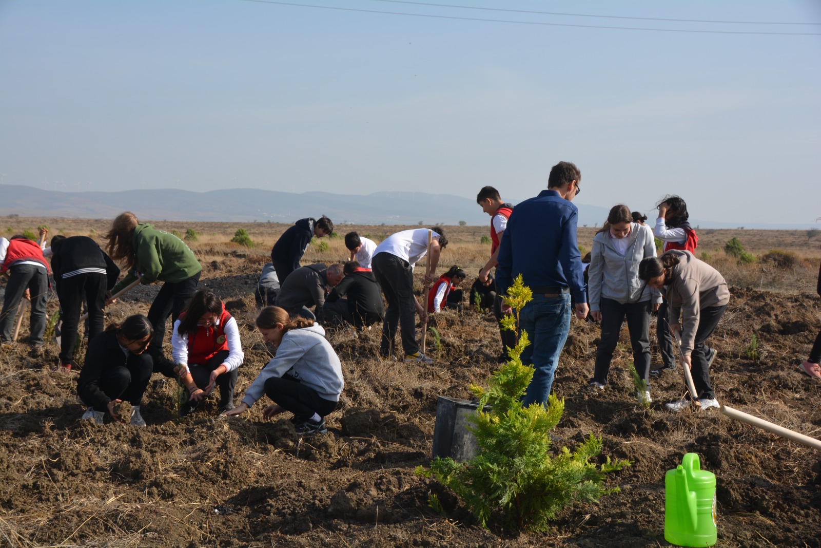 Cumhuriyet’in 100. yılı dolayısıyla Bandırma Ticaret Odası (BTO) tarafından fidan