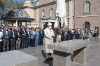 BALIKESİR'DE CUMA NAMAZI SONRASI HAYATINI KAYBEDEN FİLİSTİNLİLER İÇİN GIYABİ CENAZE