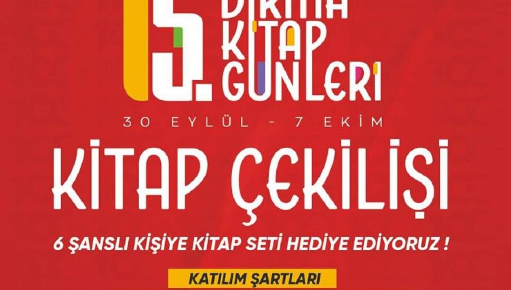Bandırma Kitap Günleri’nde belediyeden ”Kitap çekilişi”