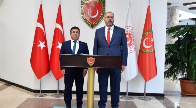 BAÜN ile Millî Savunma Üniversitesi arasında iş birliği protokolü imzalandı