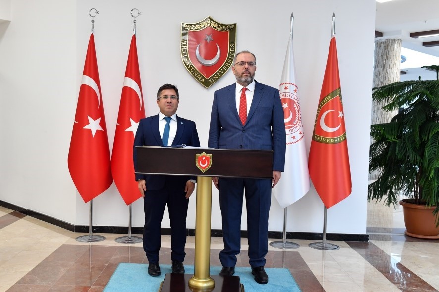 BAÜN ile Millî Savunma Üniversitesi arasında iş birliği protokolü imzalandı BAÜN İLE MİLLÎ SAVUNMA ÜNİVERSİTESİ ARASINDA İŞ BİRLİĞİ PROTOKOLÜ İMZALANDI