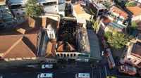 FATİH'TE BALAT OYUNCAK MÜZESİ'NDE YANGINDA OLUŞAN BÜYÜK ÇAPTAKİ HASAR GÜN