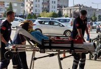 BURSA'NIN İNEGÖL İLÇESİ YENİCEKÖY MAHALLESİ’NDE MEYDANA GELEN KAZADA OTOMOBİLİN ÇARPTIĞI