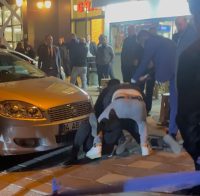 BOLU'DA GECE SAATLERİNDE DÜĞÜN SALONUNDA BİLİNMEYEN NEDENLE ÇIKAN BİR KAVGADA