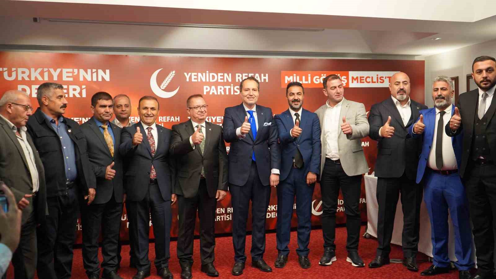 YENİDEN REFAH PARTİSİ GENEL BAŞKANI FATİH ERBAKAN, “İSRAİL, BU KINAMALARA