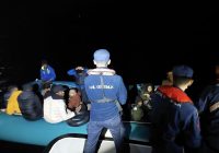 Çanakkale’nin Ayvacık ve Ezine ilçesi açıklarında Sahil Güvenlik Komutanlığı ekipleri,