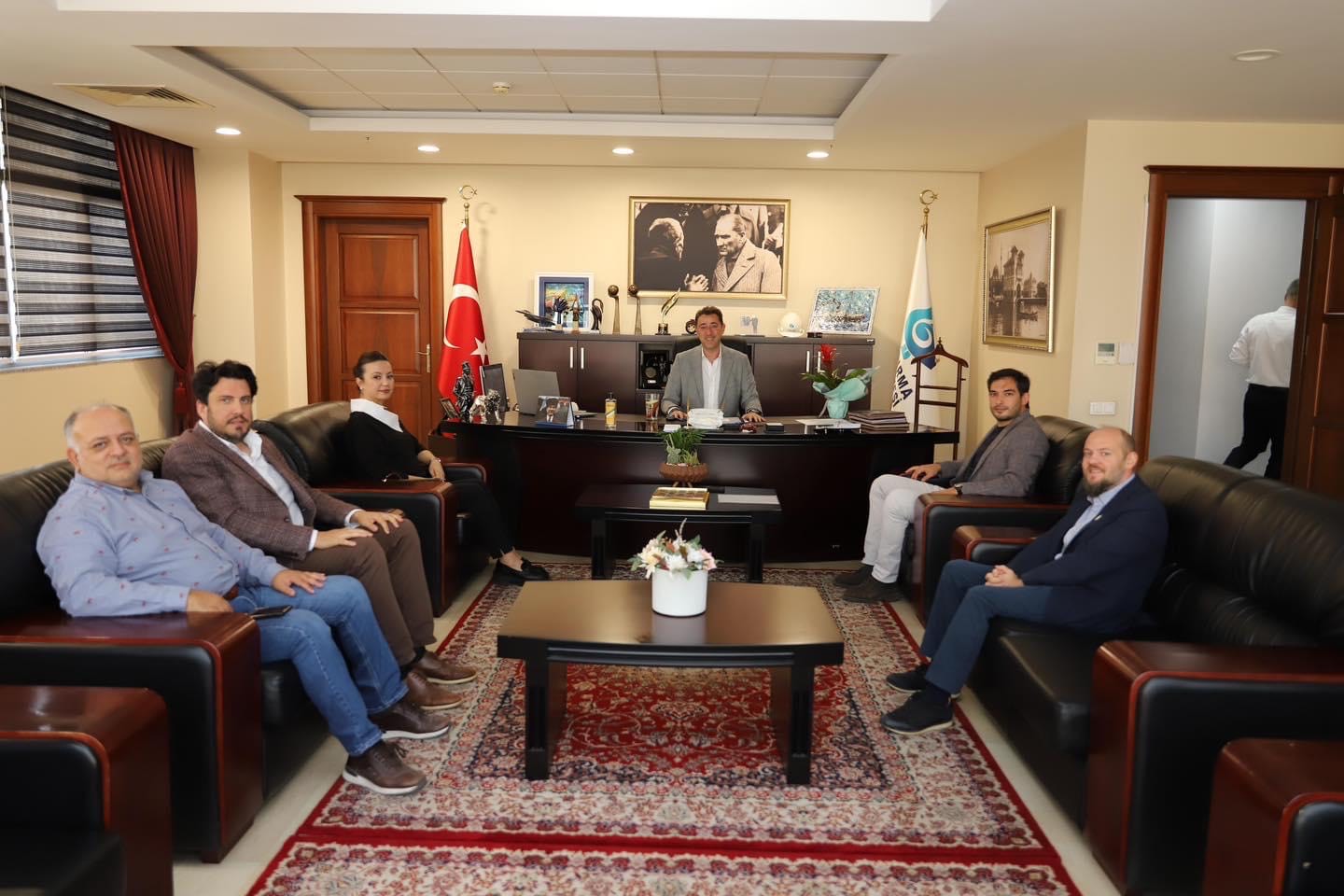 Bandırma Rotary Kulübü Yönetimi, Bandırma Belediye Başkanı Av. Tolga Tosun’u