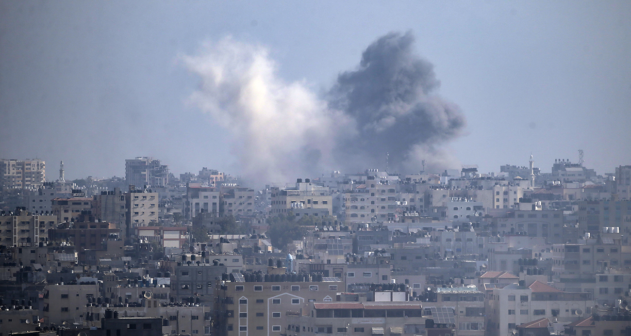 İsrail-Hamas çatışmaları 10.gününde İsrail Savunma Kuvvetleri (IDF), yarım milyon Filistinlinin Gazze’nin güneyine geçtiğini