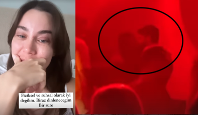 Eşinin ihanet videosunu paylaştı