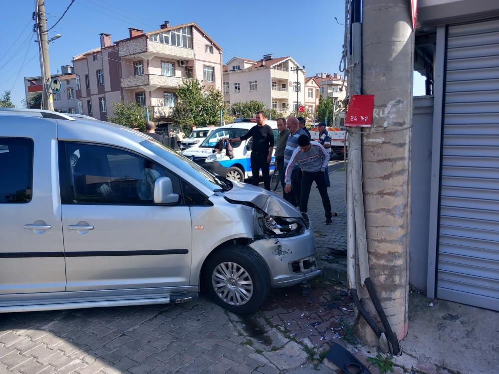 Tekirdağ’ın Ergene ilçesinde ehliyetsiz