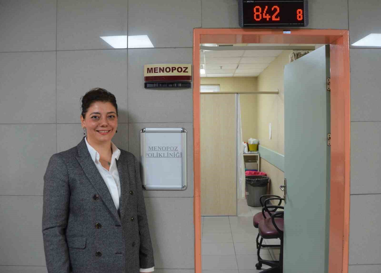 Menopozda erken tanı önemli DÜNYA MENOPOZ GÜNÜ ÇERÇEVESİNDE AÇIKLAMALARDA BULUNAN BURSA YÜKSEK İHTİSAS EĞİTİM