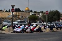 Mescid-i Aksa’daki üçüncü Cuma’da İsrail güçlerinden Müslümanlara müdahale