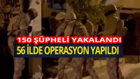 İçişleri Bakanı Ali Yerlikaya, 56 ilde gerçekleştirilen kafes operasyonu kapsamında
