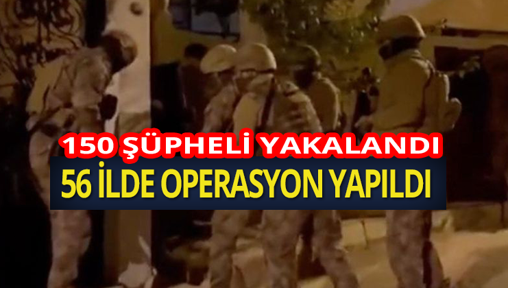 İçişleri Bakanı Ali Yerlikaya, 56 ilde gerçekleştirilen kafes operasyonu kapsamında